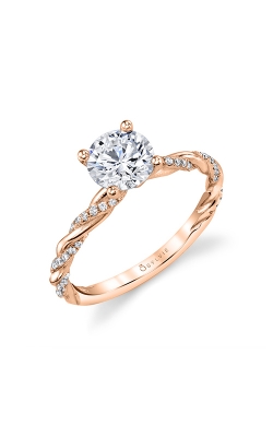 Sylvie Spiral Engagement Ring S1975-015A8R10R product image