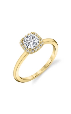 Sylvie Halo Engagement Ring S1993-012A8Y10C product image
