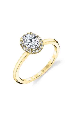 Sylvie Halo Engagement Ring S1993-012A4Y10O product image