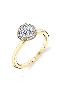 Sylvie Halo Engagement Ring S1993-012A4Y10RR product image