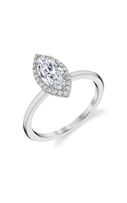 Sylvie Halo Engagement Ring S1993-014APL10M product image