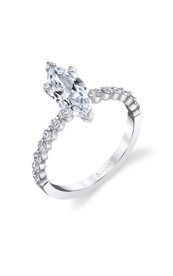 Sylvie Classic Engagement Ring S1P14-029A4W10M product image