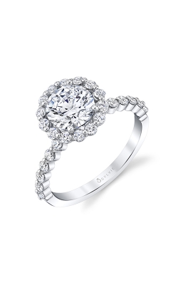 Sylvie Halo Engagement Ring S1P14-57A4W12R-HALO product image