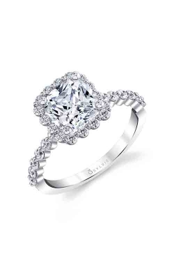 Sylvie Halo Engagement Ring S1P14-57A8W15C-HALO product image