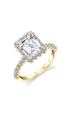 Sylvie Halo Engagement Ring S1P14-57A4Y15E-HALO product image