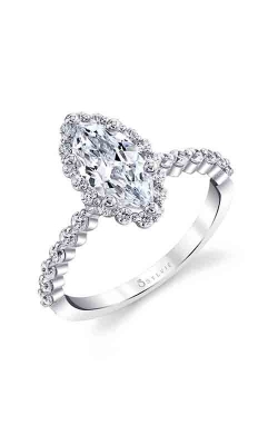 Sylvie Halo Engagement Ring S1P14-57APL15M-HALO product image