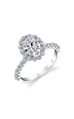 Sylvie Halo Engagement Ring S1P14-57A4W15O-HALO product image