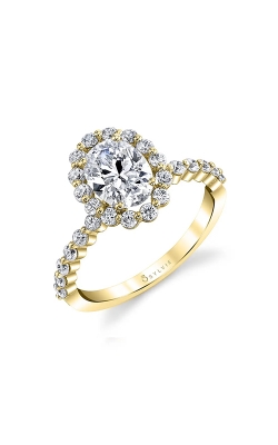 Sylvie Halo Engagement Ring S1P14-57A4Y15O-HALO product image