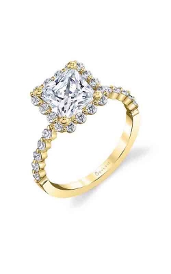 Sylvie Halo Engagement Ring S1P14-57A8Y15P-HALO product image