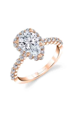 Sylvie Halo Engagement Ring S1P14-57A8R15T-HALO product image
