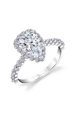 Sylvie Halo Engagement Ring S1P14-57A8W15T-HALO product image