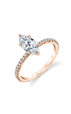 Sylvie Classic Engagement Ring S2093-037A8R10M product image