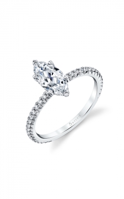 Sylvie Classic Engagement Ring S2093-037APL10M product image