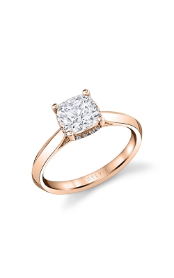 Sylvie Hidden Halo Engagement Ring S2500-008A8R15C product image