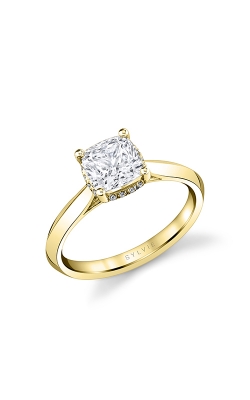Sylvie Hidden Halo Engagement Ring S2500-008A8Y15C product image