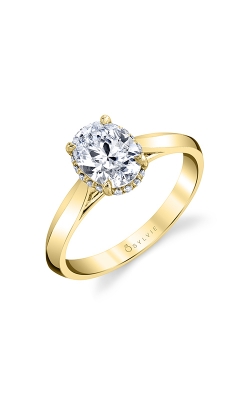 Sylvie Hidden Halo Engagement Ring S2500-008A8Y15O product image