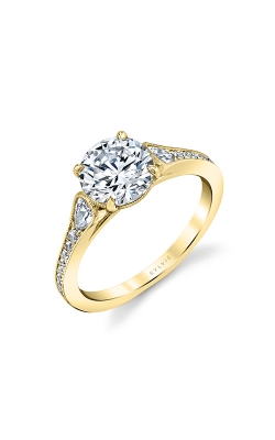Sylvie Modern Vintage Engagement Ring S2504-032A8Y15R product image
