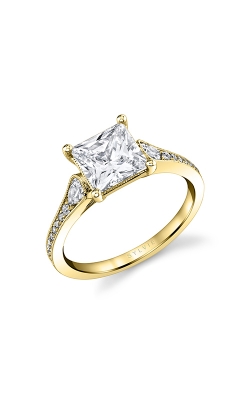 Sylvie Modern Vintage Engagement Ring S2504-032A4Y20P product image