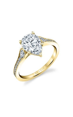 Sylvie Modern Vintage Engagement Ring S2504-032A4Y20T product image