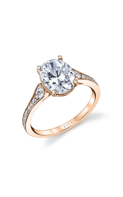 Sylvie Modern Vintage Engagement Ring S2504-032A8R27O product image