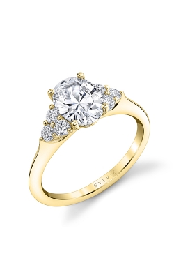 Sylvie Three Stone Engagement Ring S2508-033A4Y20O product image