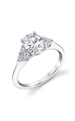 Sylvie Three Stone Engagement Ring S2508-033A8W20O product image