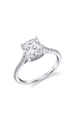 Sylvie Hidden Halo Engagement Ring S2583-034APL20C product image