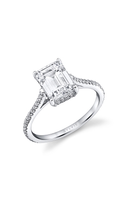 Sylvie Hidden Halo Engagement Ring S2583-034APL20E product image