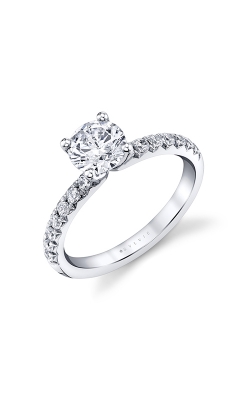 Sylvie Classic Engagement Ring S2593-052APL12R product image
