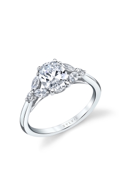 Sylvie Three Stone Engagement Ring S2609-033A4W15O product image