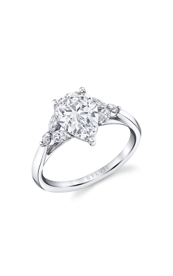 Sylvie Three Stone Engagement Ring S2609-033A8W20T product image