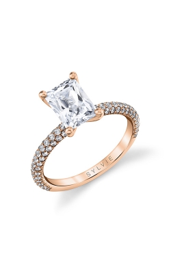 Sylvie Classic Engagement Ring S2633-050A4R20RA product image