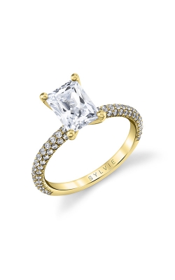 Sylvie Classic Engagement Ring S2633-050A4Y20RA product image
