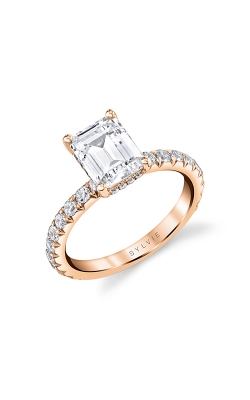Sylvie Classic Engagement Ring S2993-078A8R20E product image