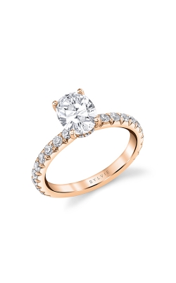 Sylvie Classic Engagement Ring S2993-078A8R20O product image