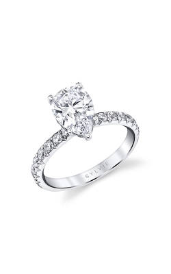 Sylvie Classic Engagement Ring S2993-078A4W20T product image