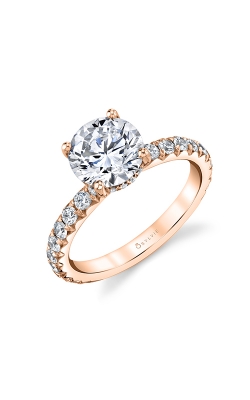 Sylvie Classic Engagement Ring S2993-078A8R17R product image