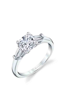 Sylvie Three Stone Engagement Ring S3012S-50A8W20C product image