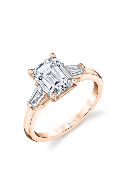 Sylvie Three Stone Engagement Ring S3012S-50A8R20E product image