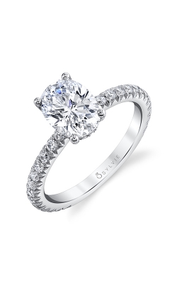 Sylvie Classic Engagement Ring S3093-050A4W20O product image