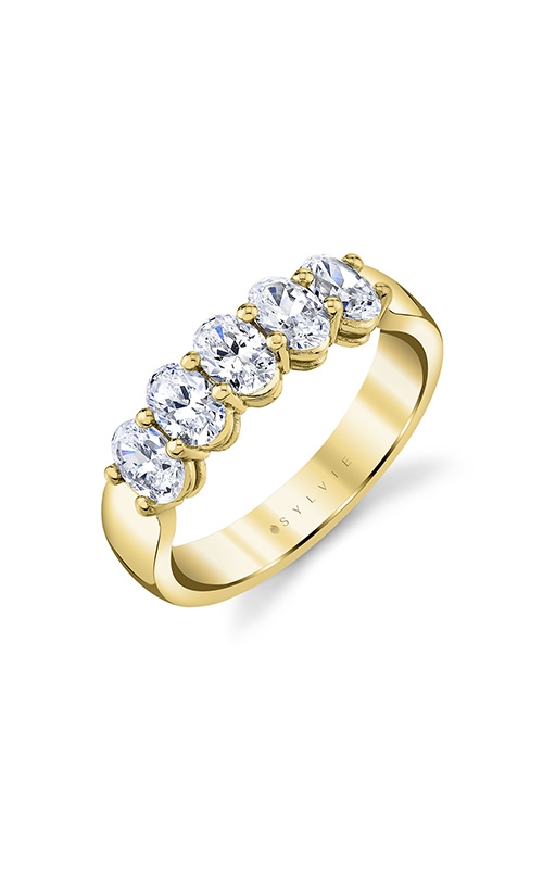 Sylvie Wedding Band B100-125A4Y-5STNproduct image
