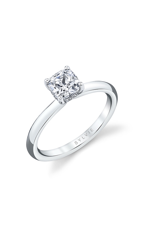 Sylvie Solitaire Engagement Ring S2393-012A4W10Cproduct image