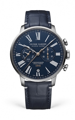 Marine Chronograph 44mm Stainless Steel product image Marine Chronograph 44mm Stainless Steel product image