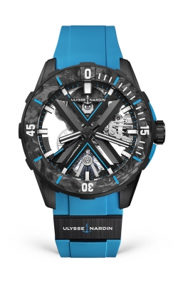 Diver X Skeleton 44mm Black DLC Titanium product image Diver X Skeleton 44mm Black DLC Titanium product image