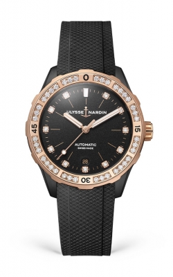 Ulysse Nardin 39 MM Watch 8165-182B-3/BLACK product image