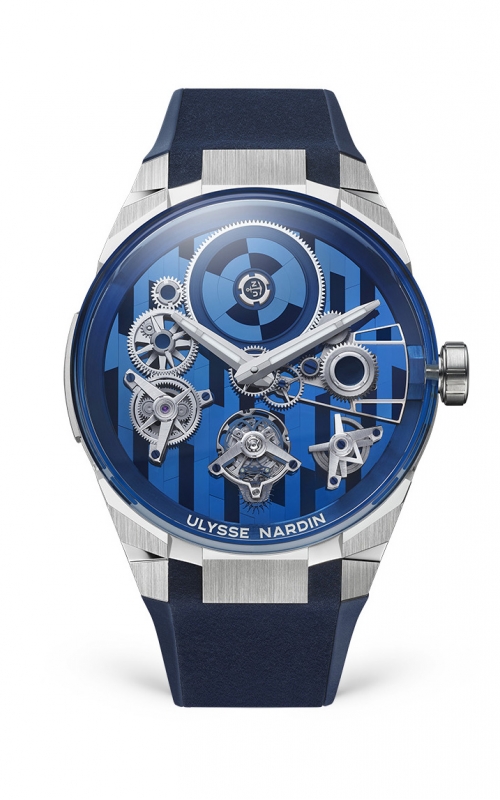 Blast Free Wheel Marquetry 45mm White Gold Blast Free Wheel Marquetry 45mm White Goldproduct image