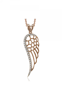 Zeghani Feather Necklace ZP1015-R product image