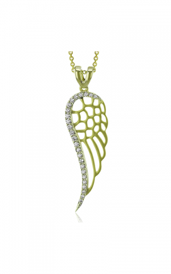 Zeghani Feather Necklace ZP1015-Y product image