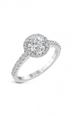 Zeghani Halo Crown Engagement Ring Ngr102 product image