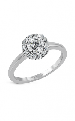 Zeghani Halo Crown Engagement Ring Ngr108 product image